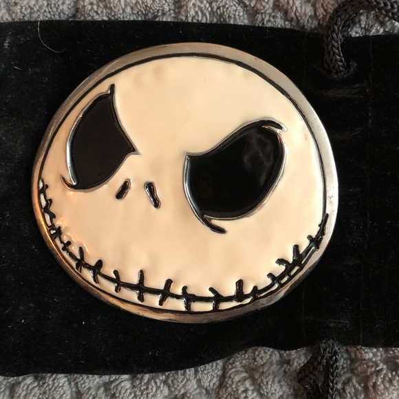 Vintage 1993 Nightmare Before Christmas Belt Buckle Disney/Touchstone NWT